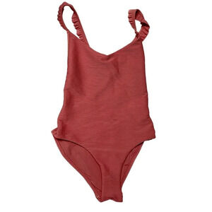Topshop Red One Piece Swimsuit